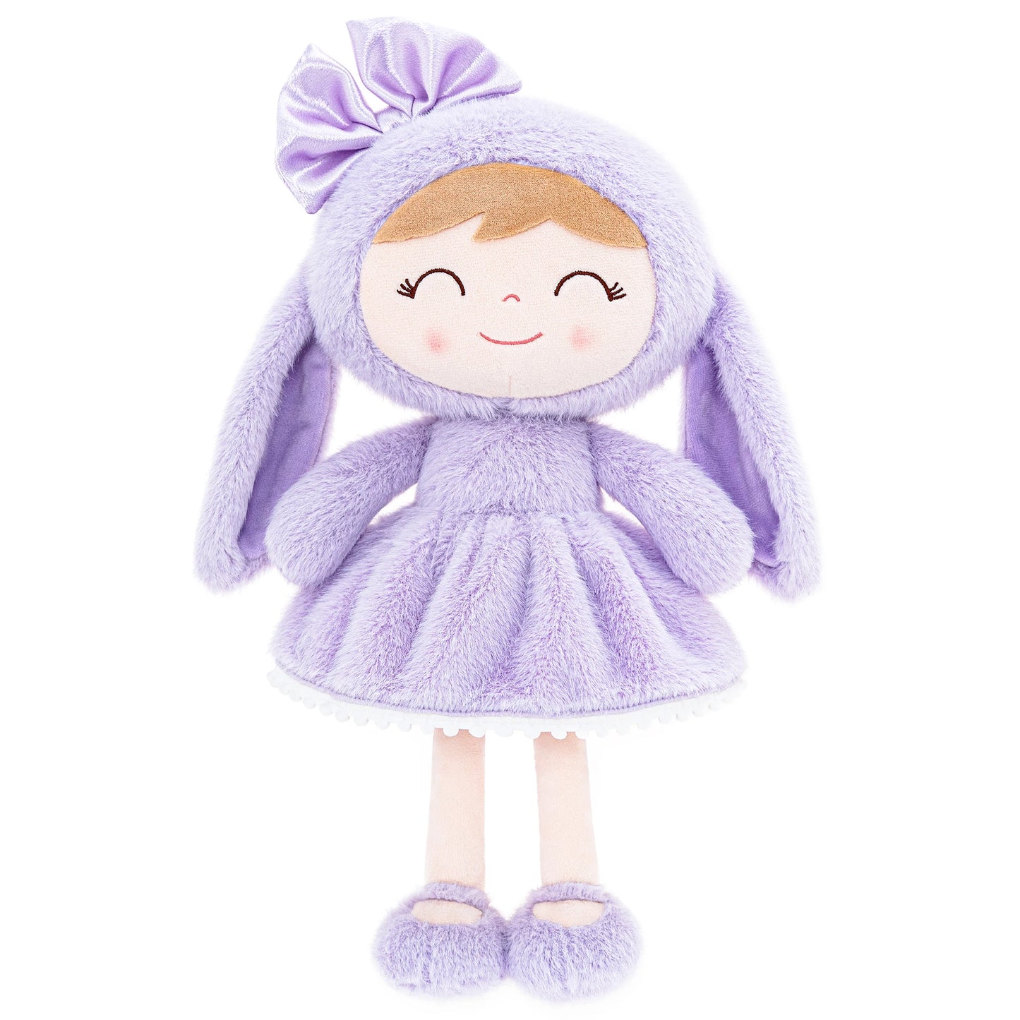 Gloveleya Plush Snow Rabbit Doll – Soft Winter Bunny Toy