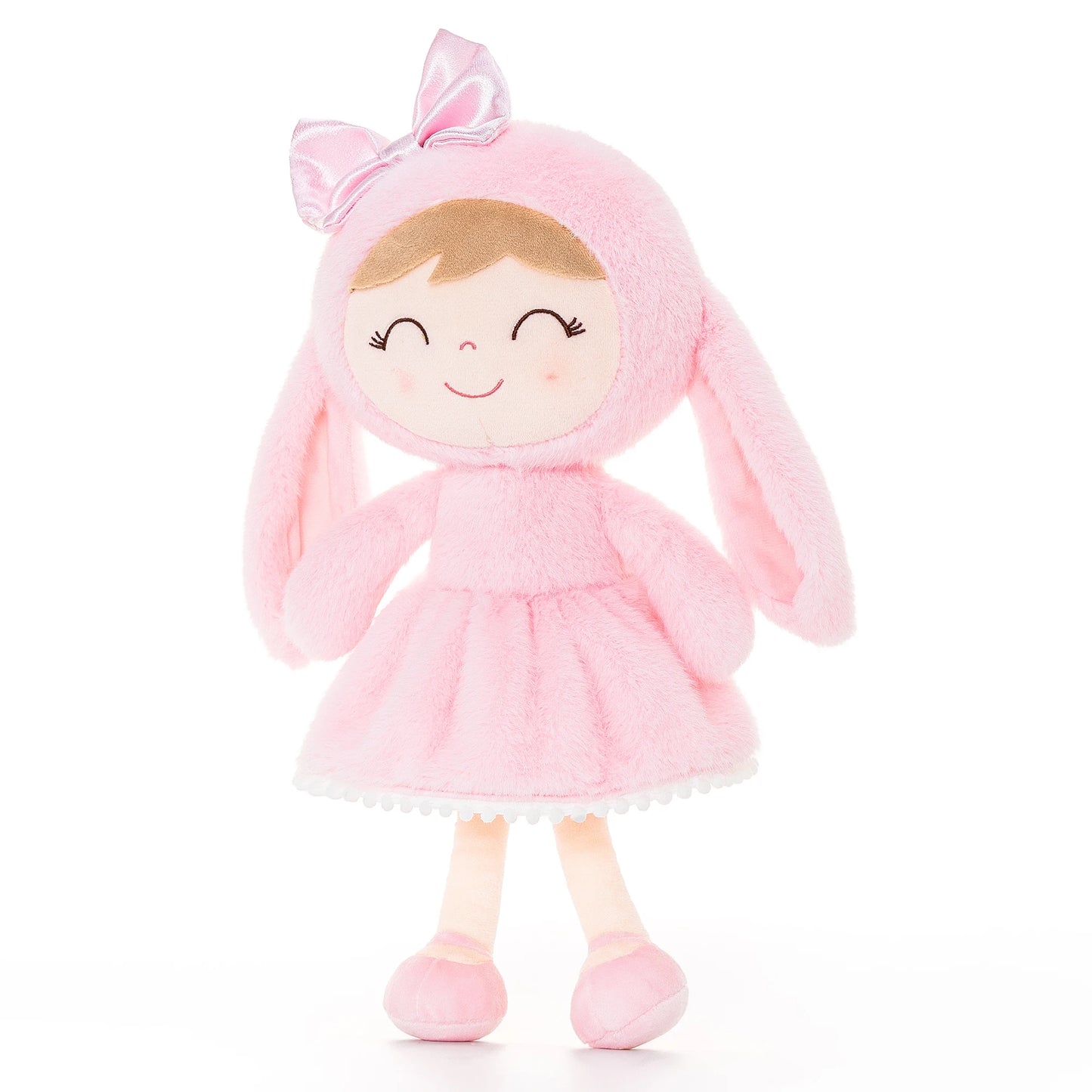 Gloveleya Plush Snow Rabbit Doll – Soft Winter Bunny Toy